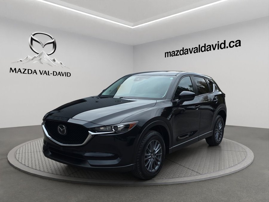 2020 Mazda CX-5 GS, sièges avant chauffants, Apple CarPlay/Android Auto, régulateur adaptatif, angles morts, hayon Black