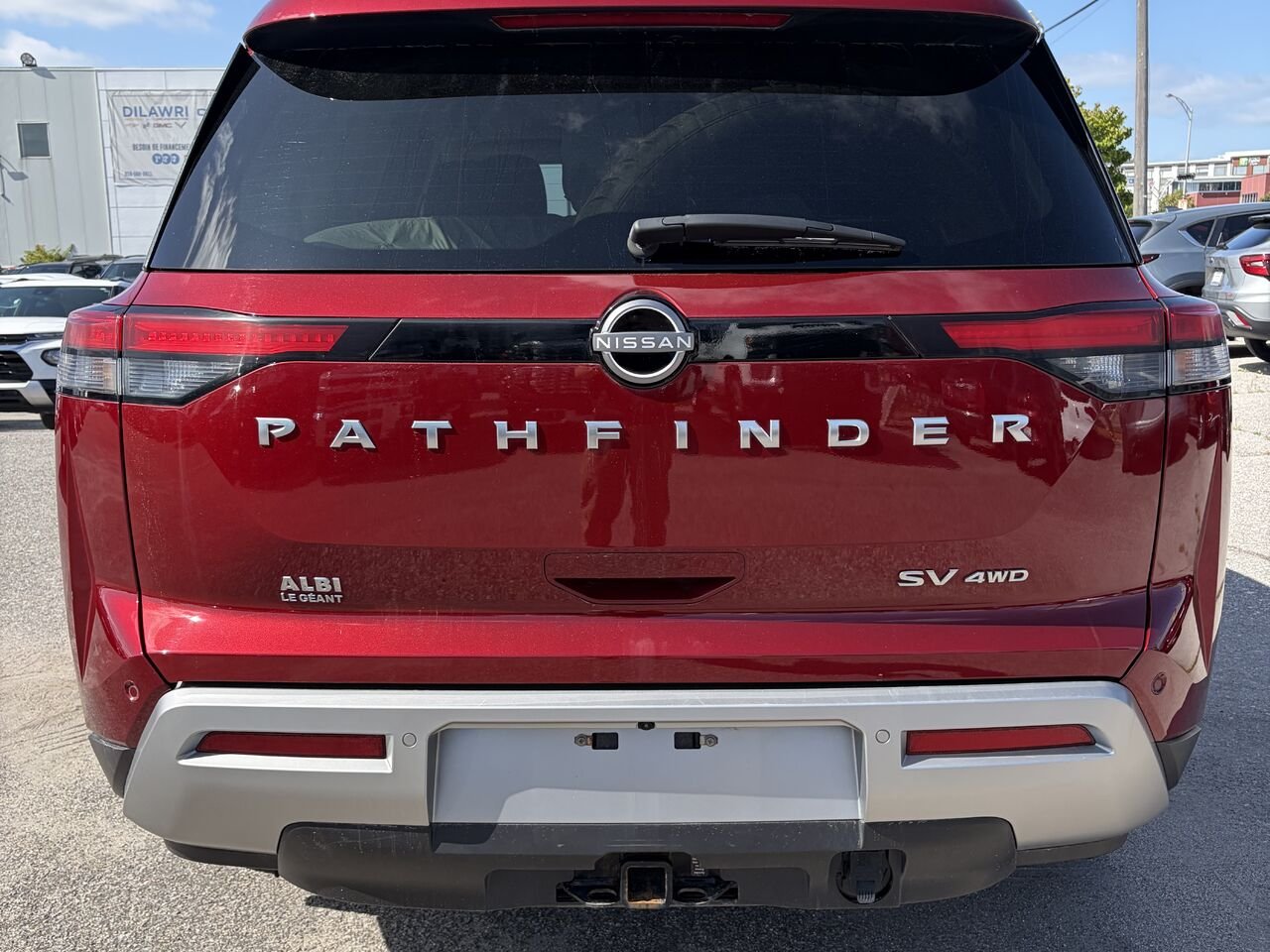 2024 NISSAN PATHFINDER SV SV 4RM Red Gatineau - photo #12