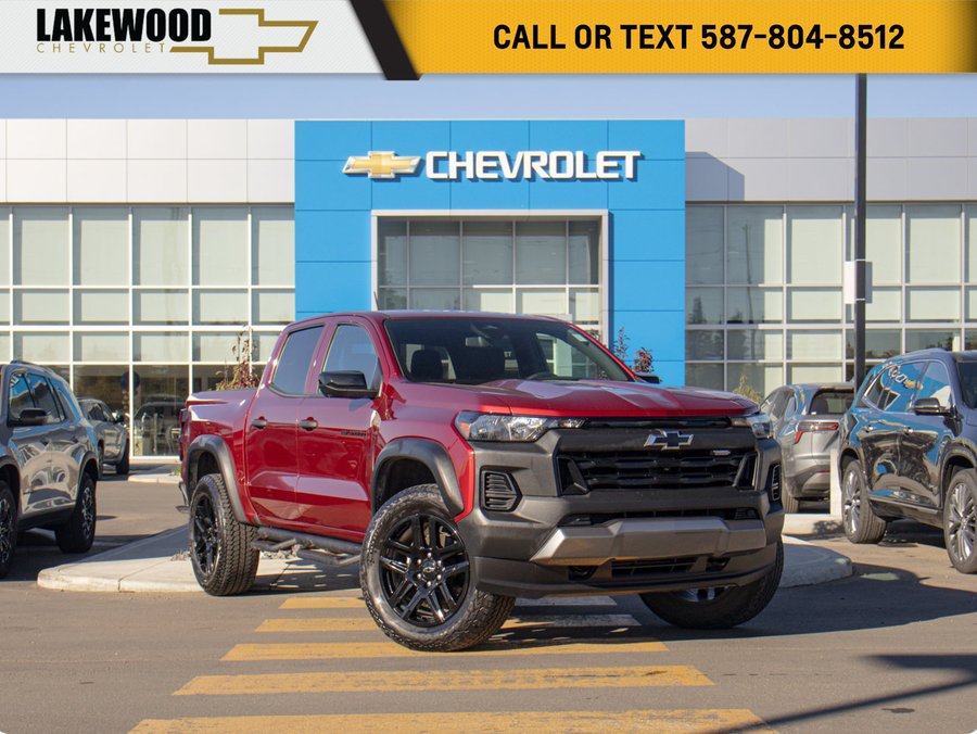2024 Chevrolet Colorado 4WD Trail Boss 2.7T | Adaptive Cruise Red