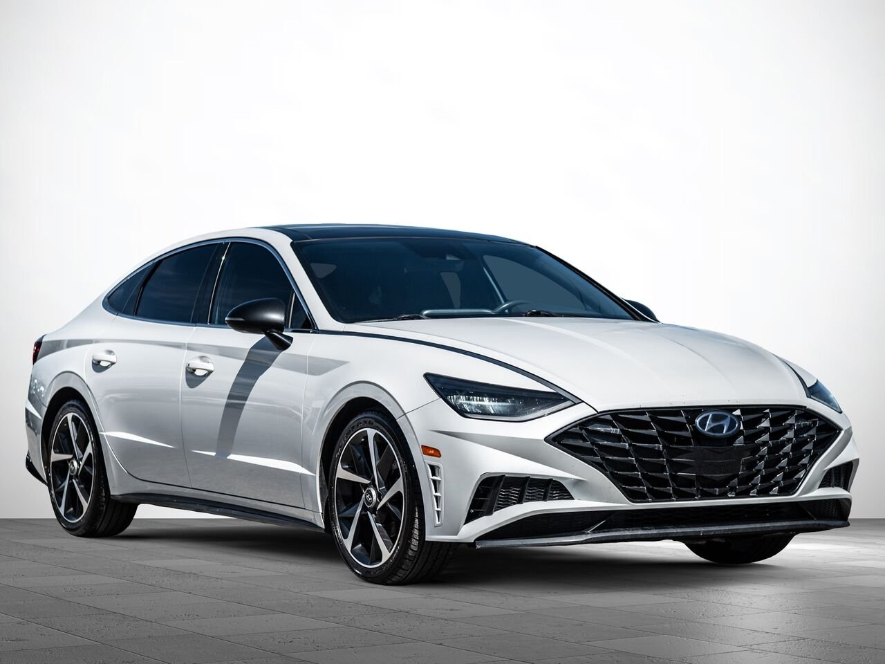 Hyundai Sonata 2022 Blanc Sainte-Julienne - photo #4