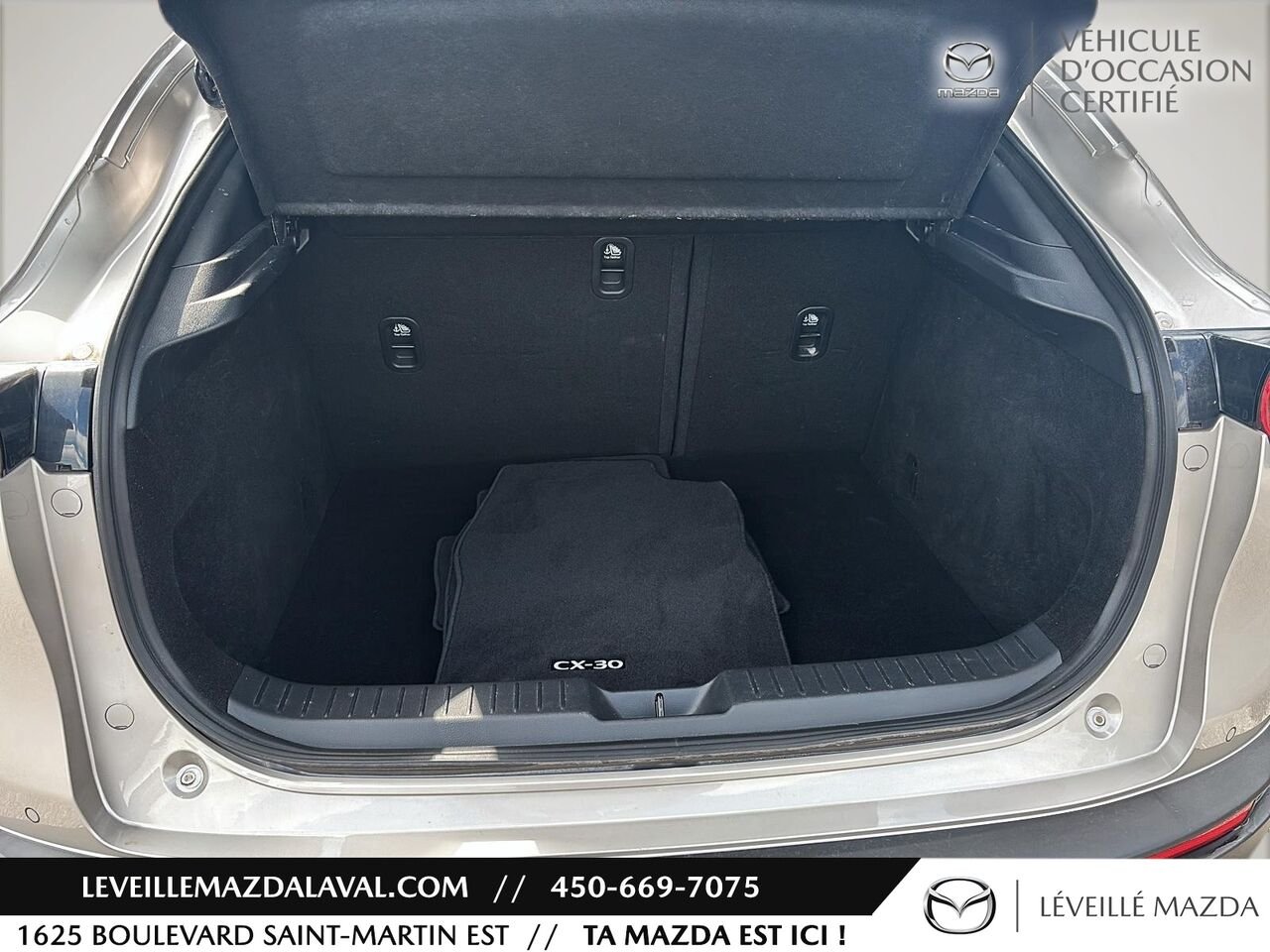 Mazda CX-30 GT TI avec moteur turbo 2023 gray Laval - photo #8
