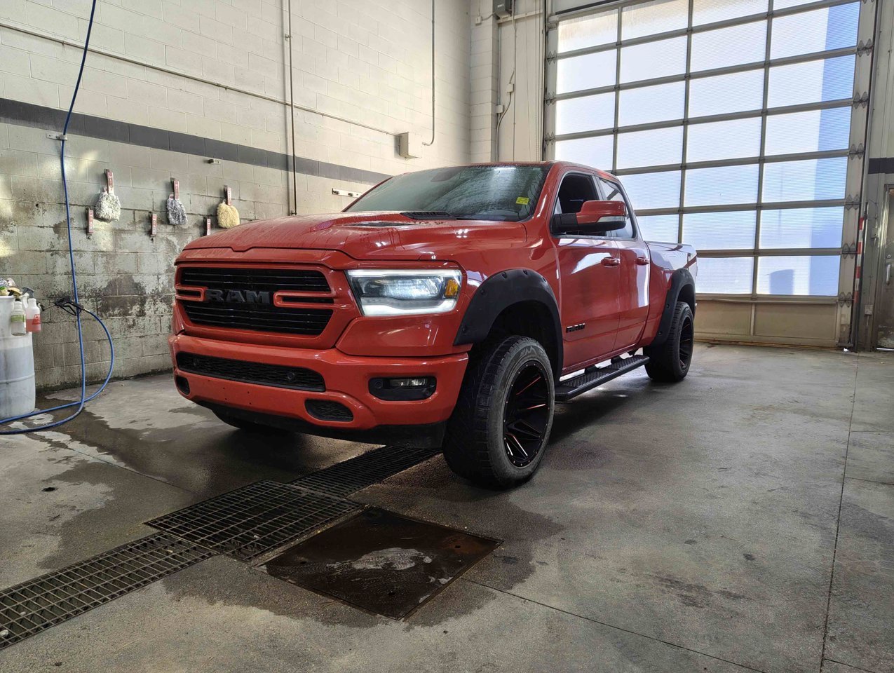 2019 Ram 1500 Sport 4x4 Quad Cab 6'4 Box Red Sherwood Park - photo #3