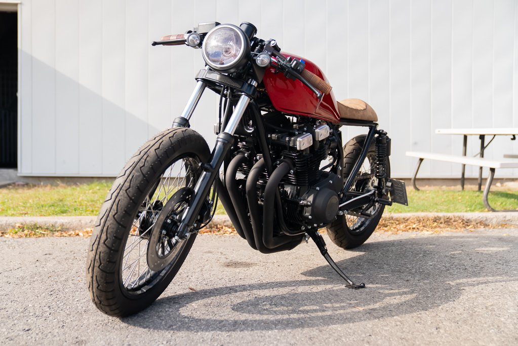 1982 Suzuki GS 750 Red Montreal - photo #0