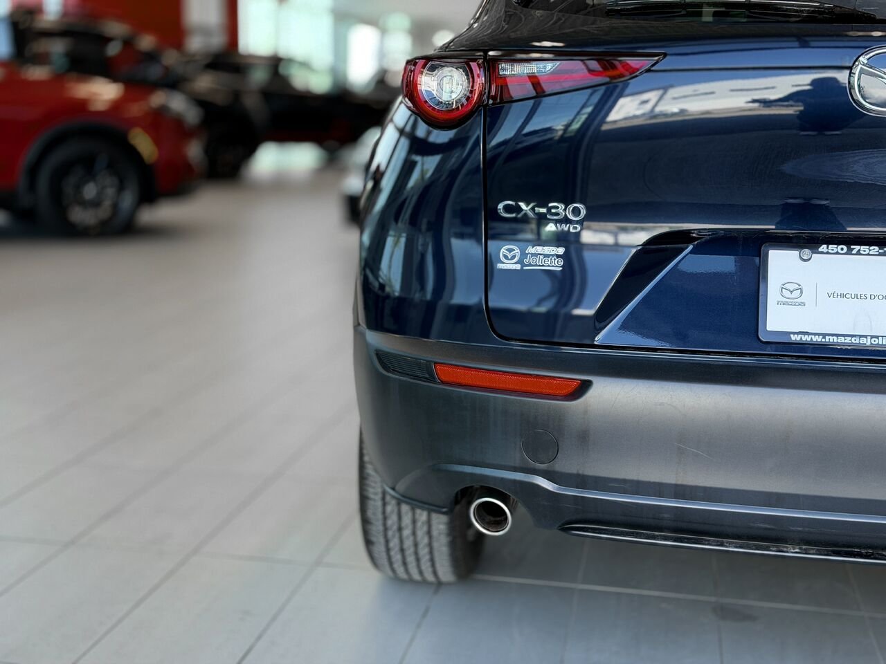 Mazda CX-30 GS-LUXE 2024 Bleu Notre-Dame-des-Prairies - photo #10