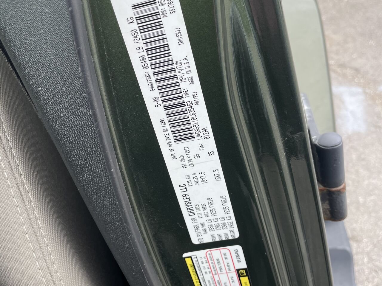 2008 Jeep Wrangler Green  - photo #17