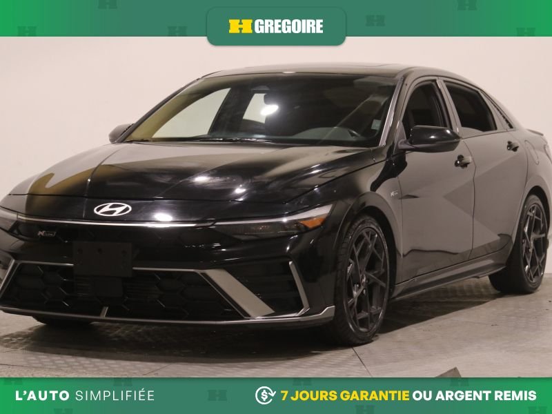 Hyundai Elantra 822720 | N Line Ultimate AUTO AC CUIR TOIT NAV MAGS CAM REC 2025 Noir Laval - photo #2