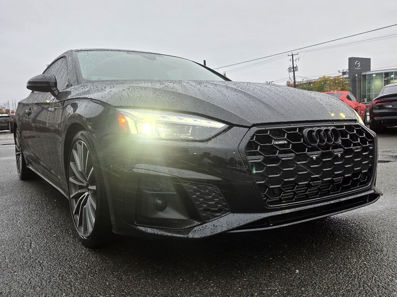 Audi A5 Coupé Progressiv 2023 Noir Granby - photo #8