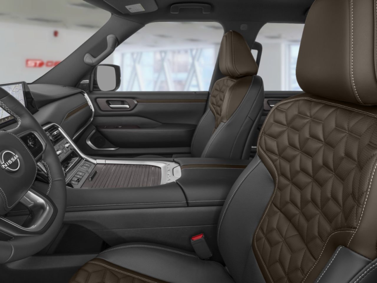 NISSAN Armada 2026 Blanc Everest nacré triple couche Saint-Georges - photo #5
