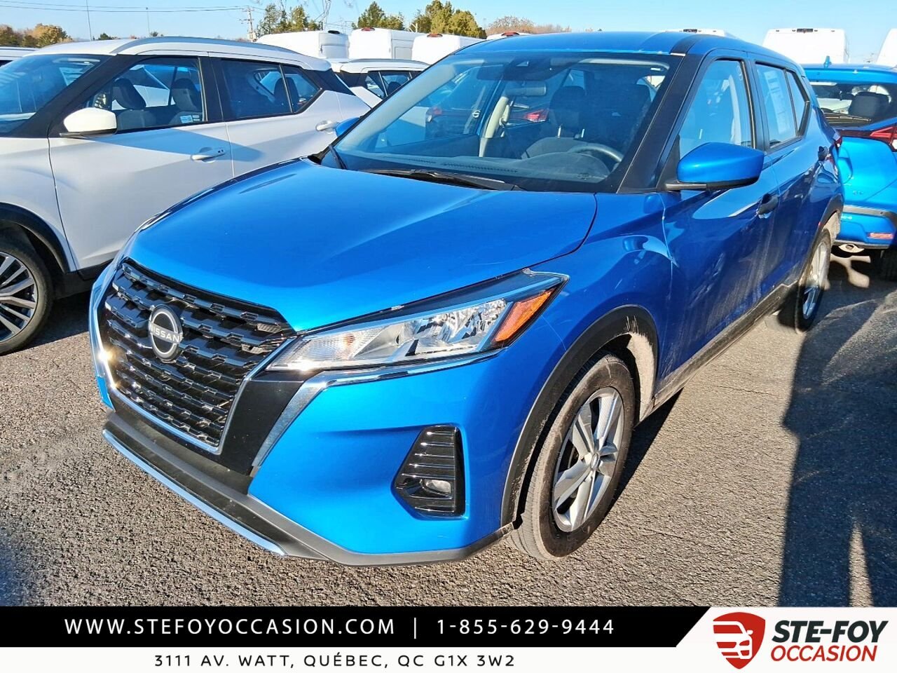 Nissan Kicks S TA 2023 Bleu Québec - photo #0