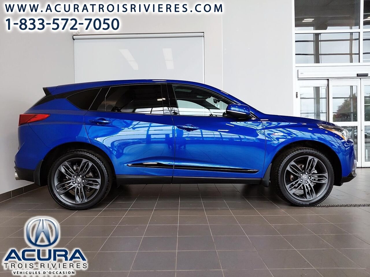 Acura RDX A-SPEC SH AWD 2023 Bleu Trois-Rivières - photo #3