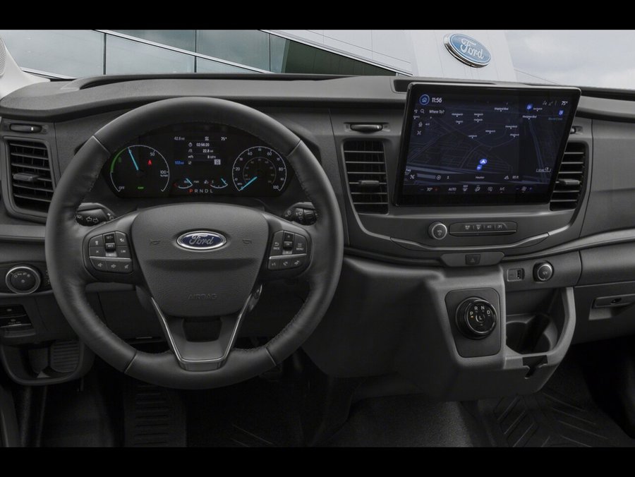 Ford E-Transit fourgonnette utilitaire 2025 2025 Blanc Oxford