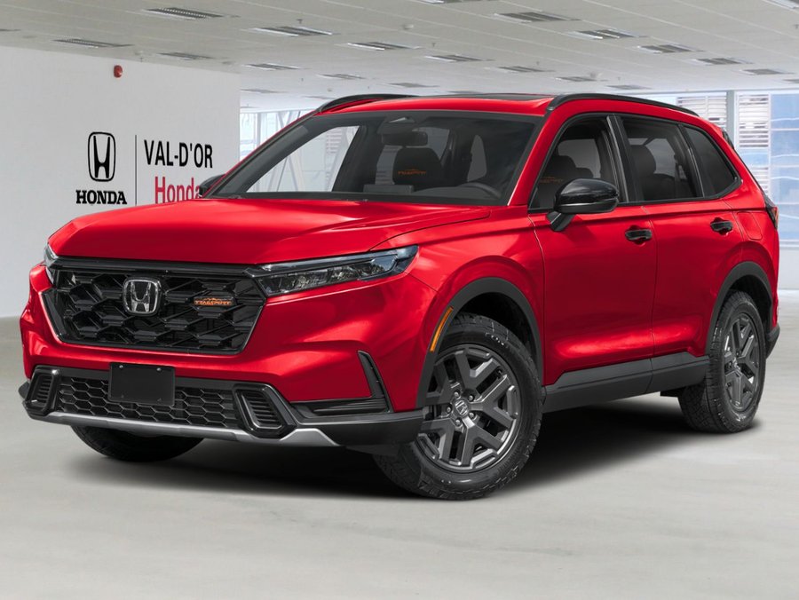 2027 HONDA CR-V Hybrid TrailSport AWD Radiant Red Metallic