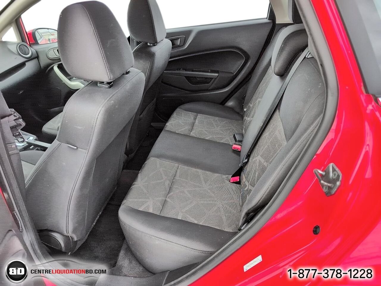 Ford Fiesta TITANIUM AUTOMATIQUE SIEGES CHAUFFANTS (BAS KM) | BD0131 2013 Rouge Granby - photo #13