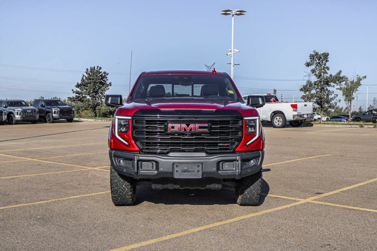 2024 GMC Sierra 1500 4WD Crew Cab 147 AT4X Red Sherwood Park - photo #2