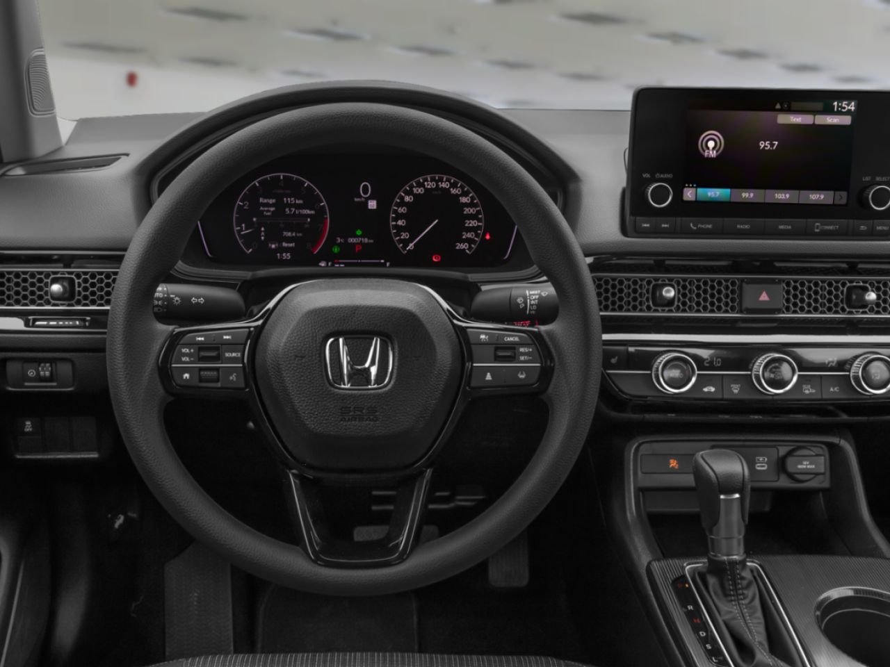 2026 Honda Civic Sedan CIVIC SDN LX Crystal Black Pearl Matane - photo #10