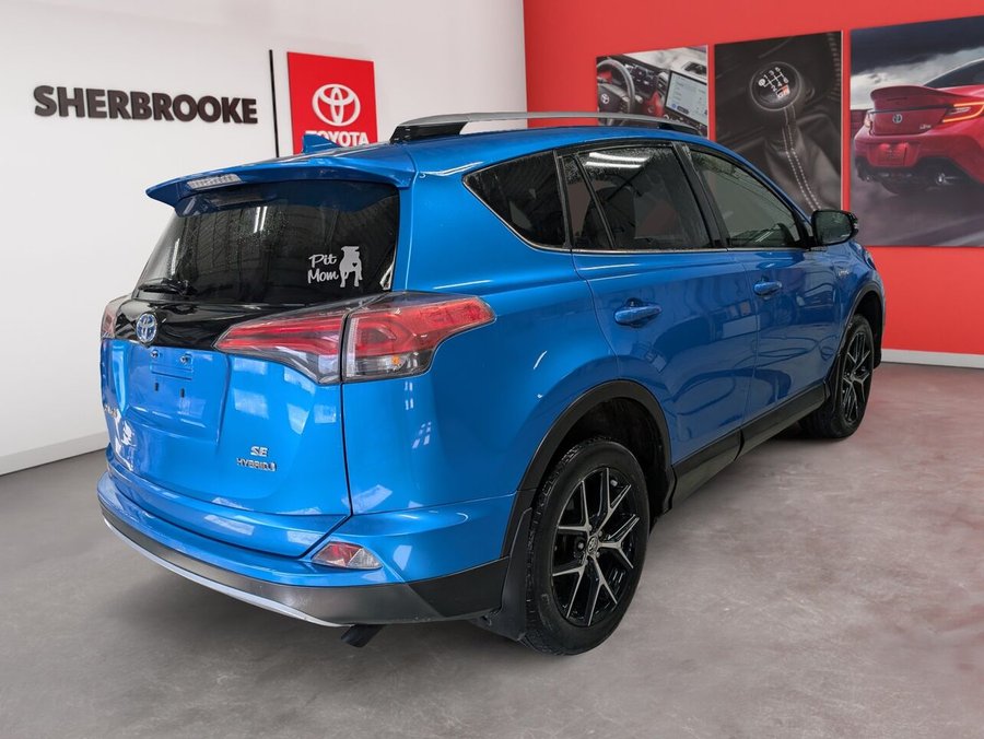 2017 Toyota RAV4 Hybrid 2017 Electric Storm Blue