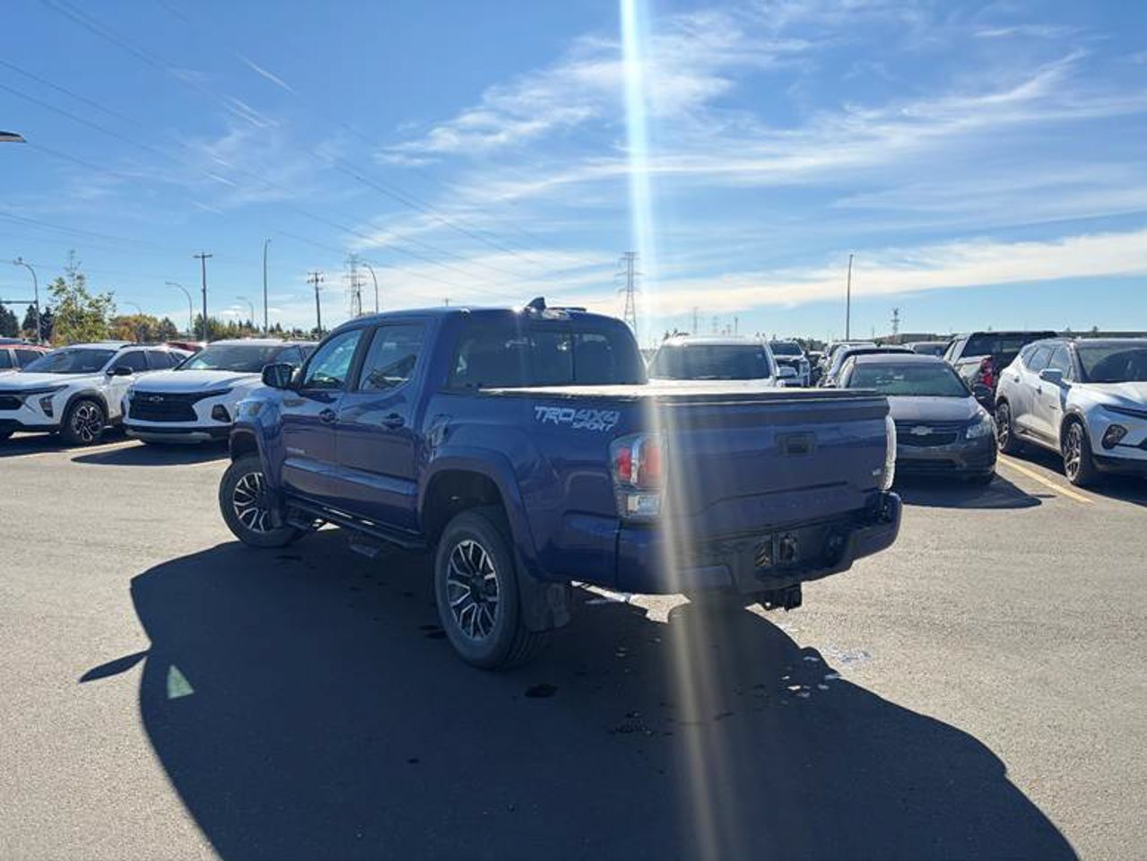 2023 Toyota Tacoma 4x4 Double Cab Manual SB Blue Sherwood Park - photo #3