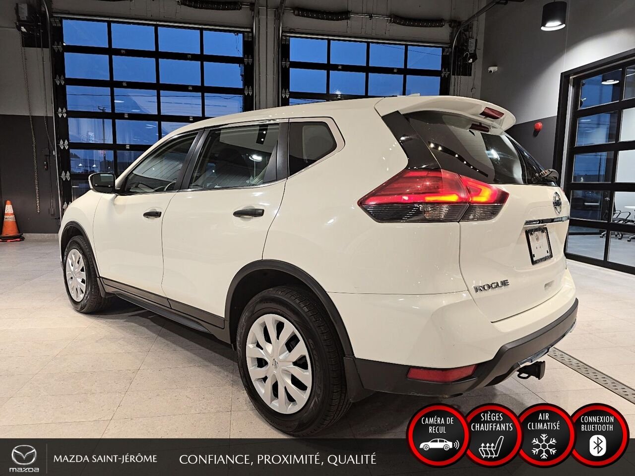 2017 Nissan Rogue AWD | 99 533 KM | CAMÉRA DE RECUL | GROUPE COMMODITÉ White Saint-Jérôme - photo #8