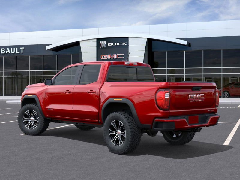 GMC Canyon AT4 2025 Teinte rouge volcanique