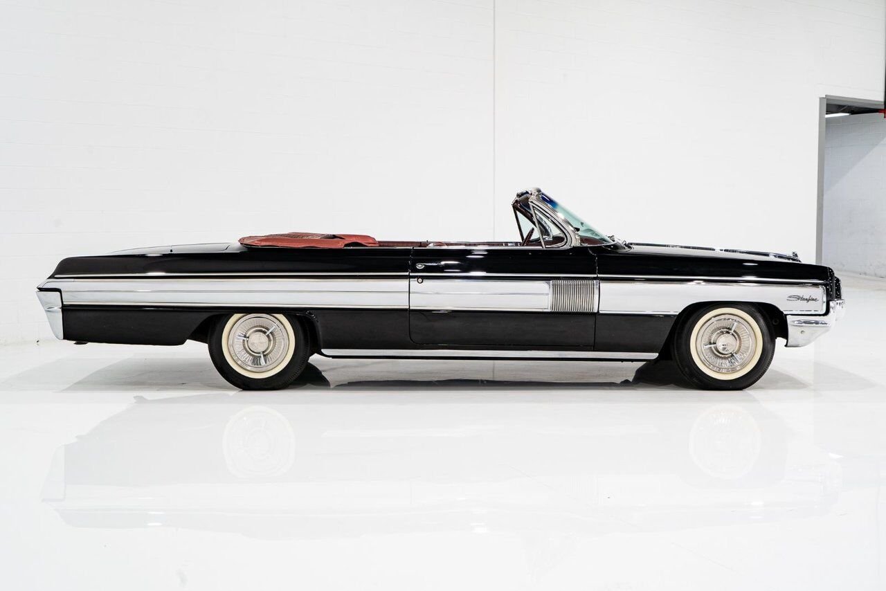 Oldsmobile Starfire Factory A/C. Single repaint and extensive ownership history **PRICE IN USD** 1962 Noir Montréal - photo #53