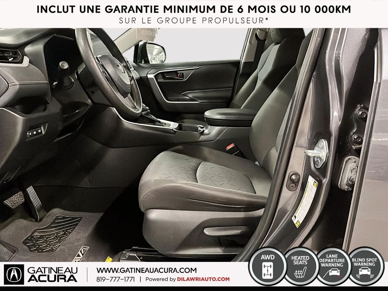 Toyota RAV4 LE AWD 2023 Gris Gatineau - photo #23