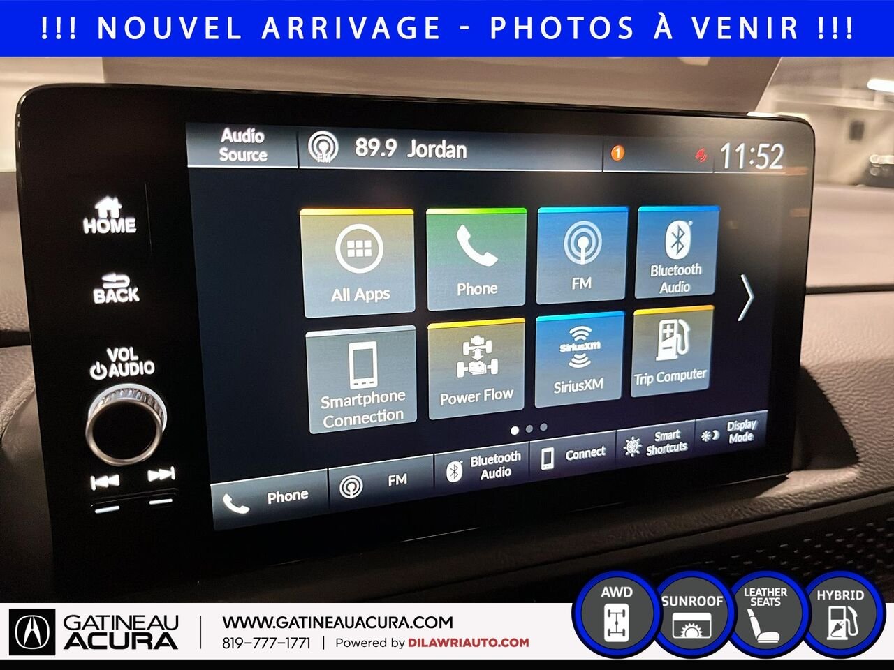 2024 Honda CR-V hybride EX-L Traction Intégrale Blue Ottawa & Gatineau - photo #12