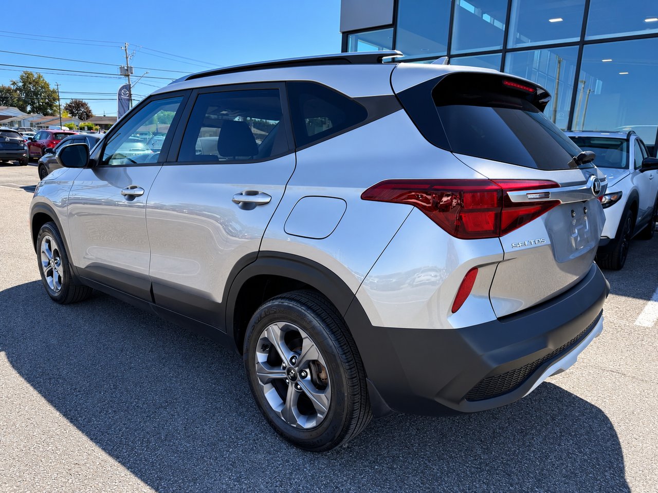 Kia Seltos LX 2021 Gris Châteauguay - photo #5