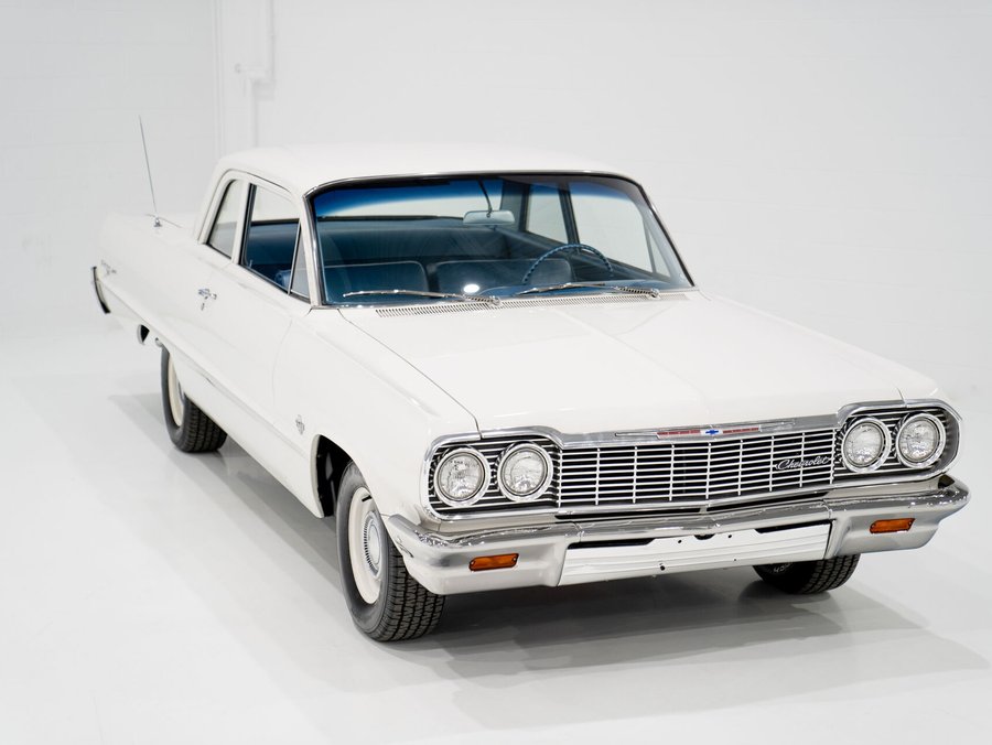 Chevrolet Biscayne Matching 409 / 425HP 1964 1964 Blanc
