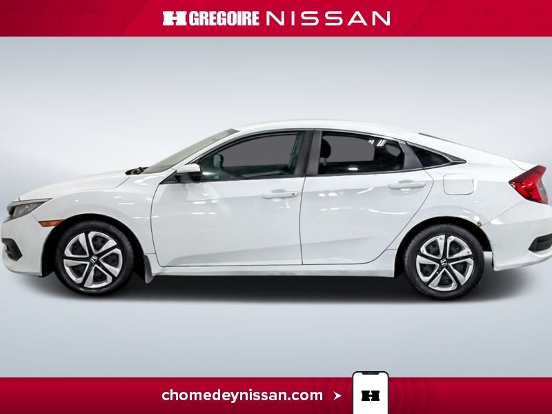 Honda Civic 2017 Blanc Saint-Eustache - photo #4