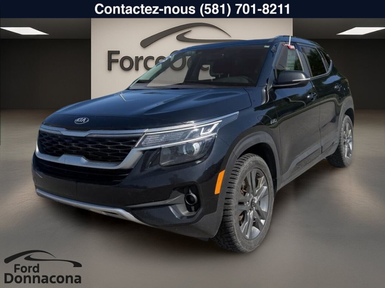 2021 Kia Seltos Black  - photo #0