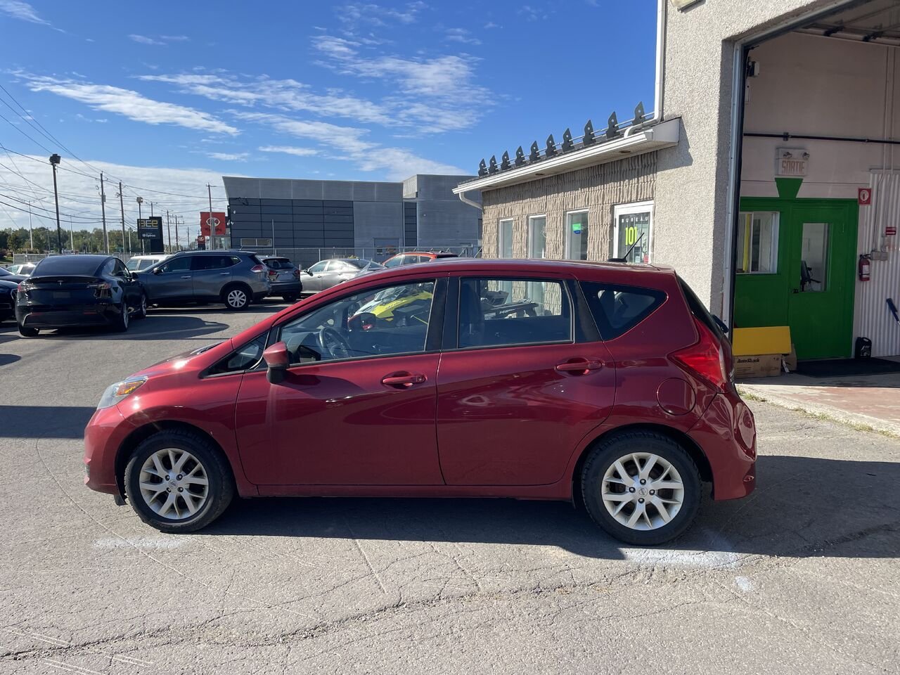 2018 Nissan Versa Note Red  - photo #7