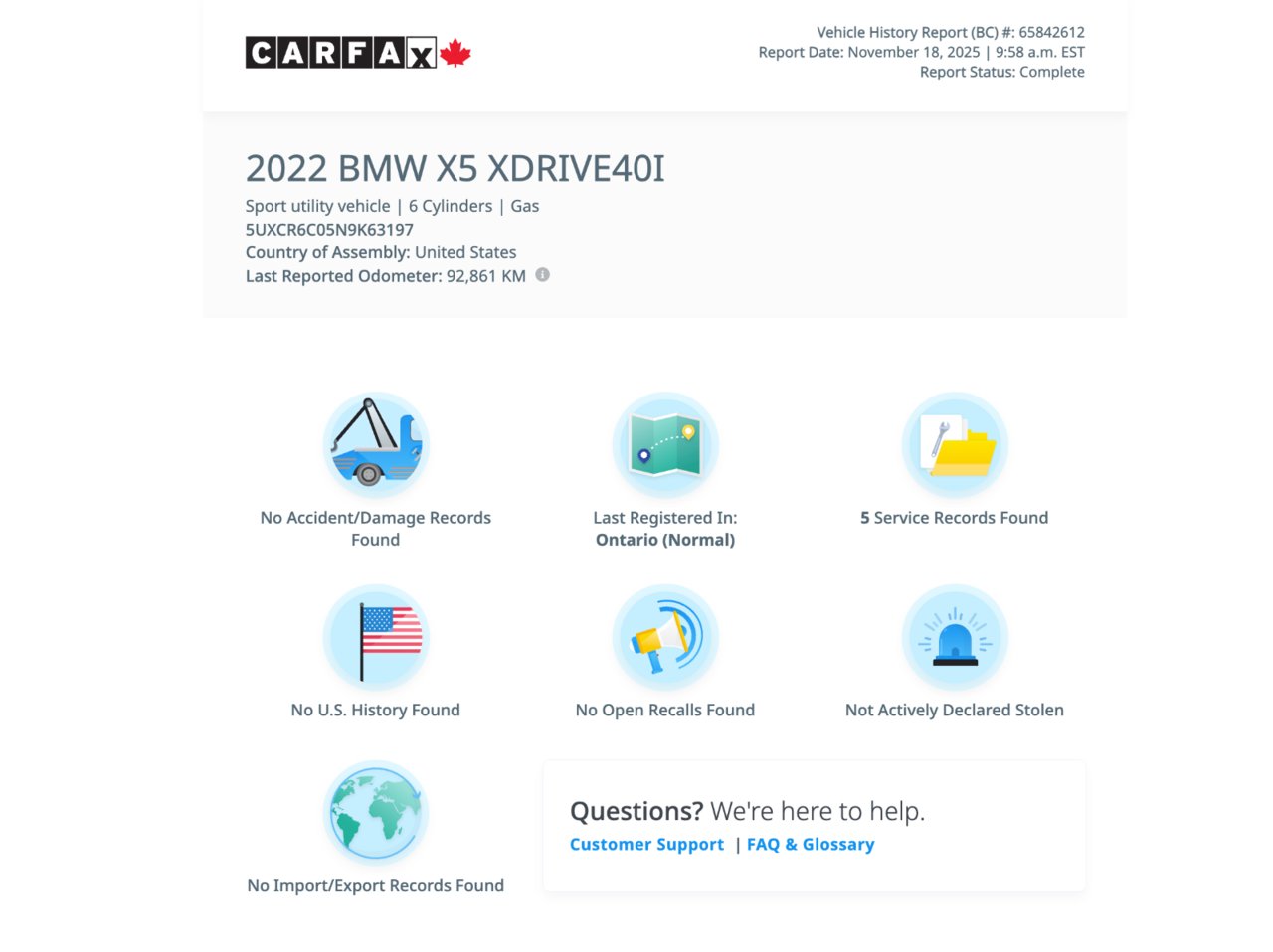2022 BMW X5 gray Notre-Dame-des-Prairies - photo #3