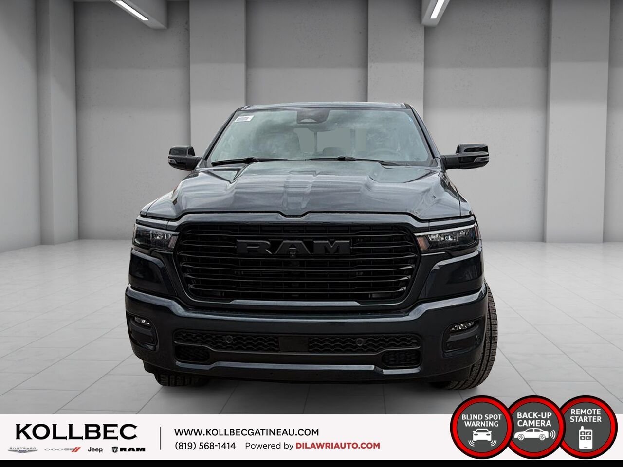 RAM 1500 261300 | Sport cabine d'équipe 4x4 caisse de 5 pi 7 po 2026 Bleu forgé métallisé Gatineau - photo #1