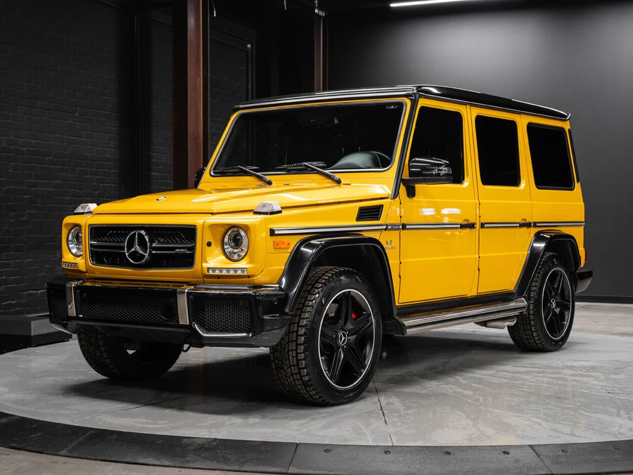 2015 Mercedes-Benz G-Class 2015 Yellow
