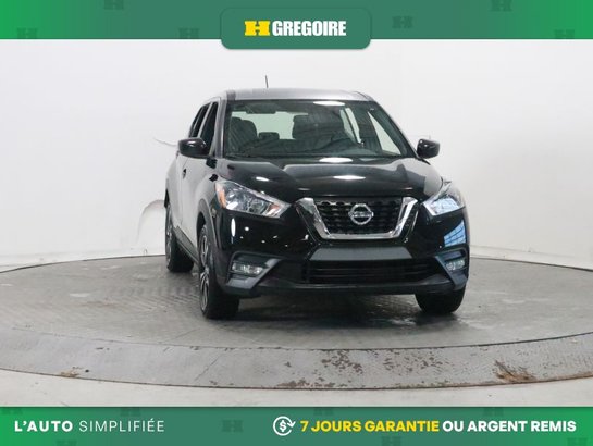 2019 Nissan Kicks SV GR ELECT BLUETOOTH CAM RECUL A/C AM/FM Black