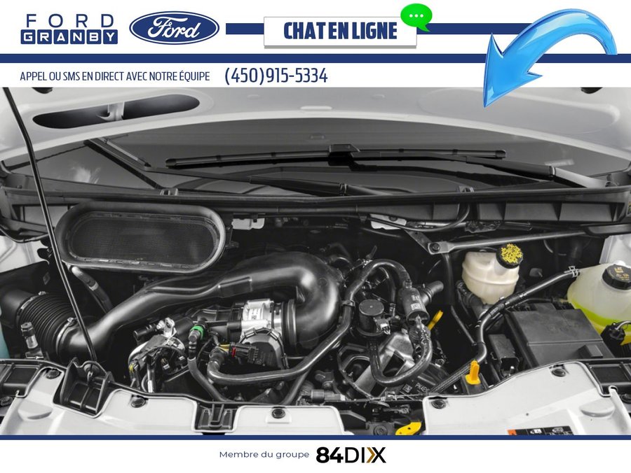 Ford Transit fourgon utilitaire T-250 TI toit moyen 148 po PNBV de 9 070 lb 2025 Blanc Oxford