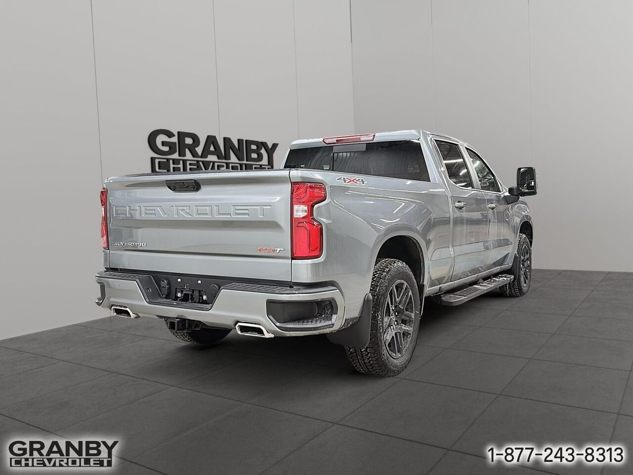 2026 CHEVROLET Silverado 1500 K1500 SILVERADO CREW CAB RST STD/BOX (1SP) | E26-0675 STERLING GREY METALLIC Granby - photo #4