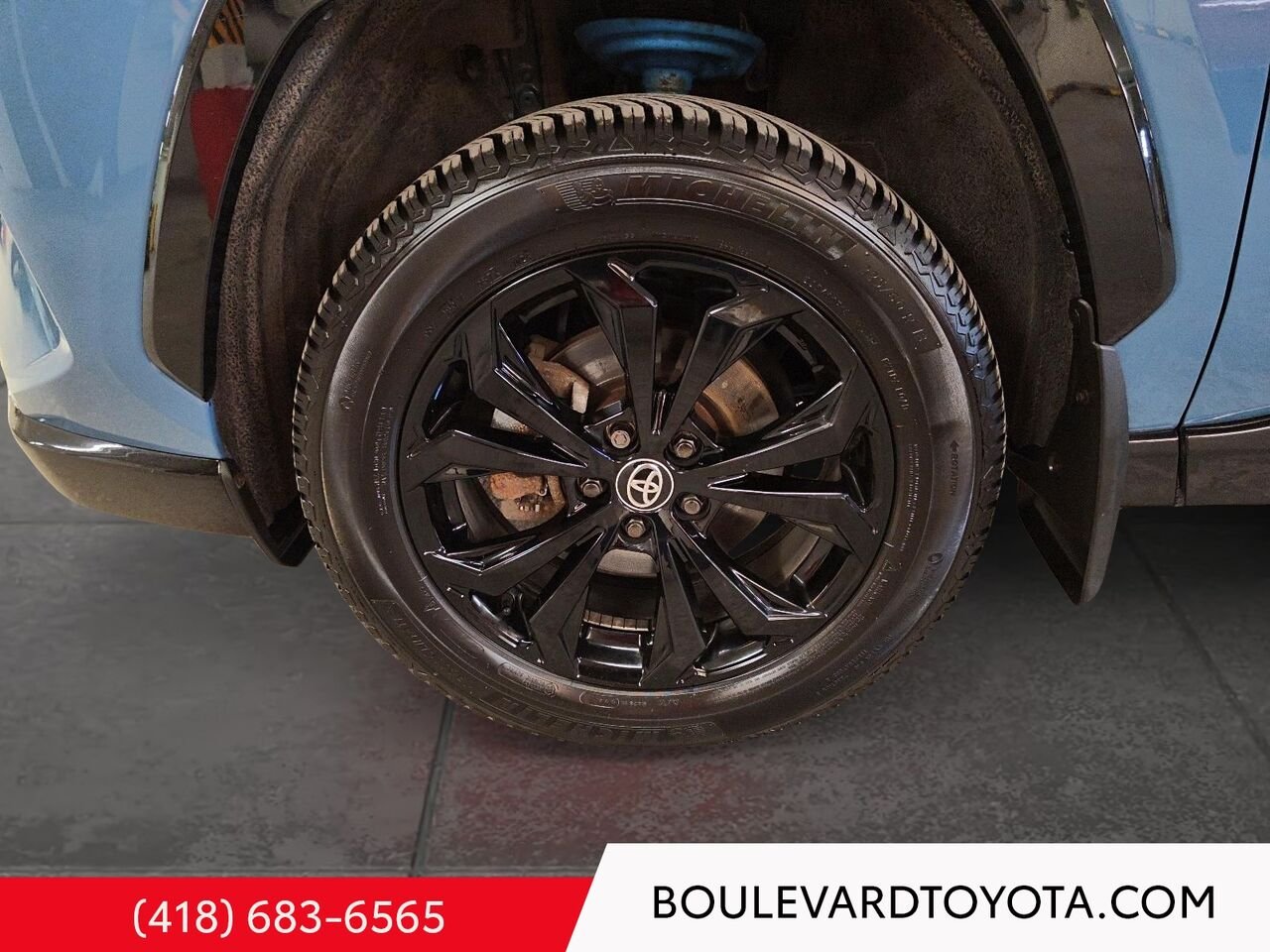 Toyota RAV4 100398A-4 | HYBRIDE, XSE, AWD 2024 Bleu Québec - photo #6