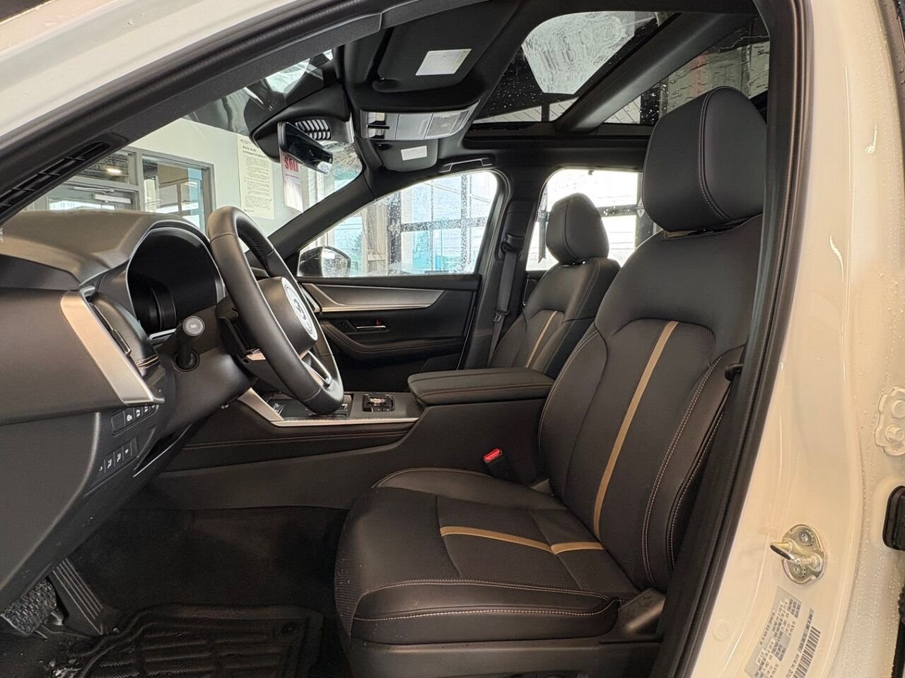 MAZDA CX-90 hybride léger GT-P TI 2026 Blanc rhodium métallisé Châteauguay - photo #12