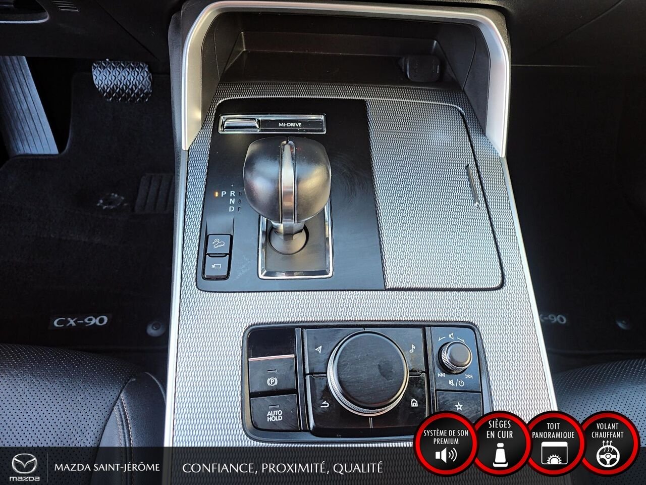 2024 Mazda CX-90 hybride léger GT-P | AWD | TOIT PANORAMIQUE | CUIR NAPPA | BOSE | MAGS Grey Saint-Jérôme - photo #18
