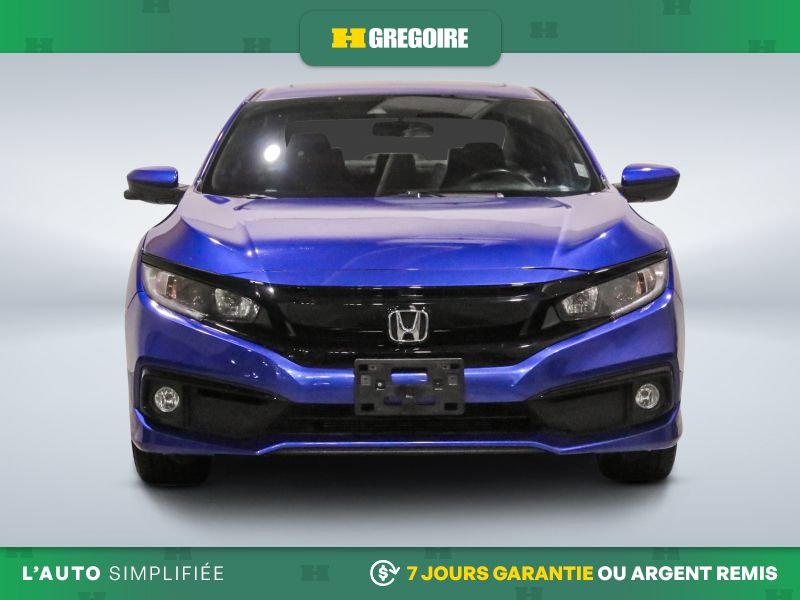 2019 Honda Civic Sport AUTO A/C CUIR TOIT MAGS CAM RECUL BLEUTOOTH Blue
