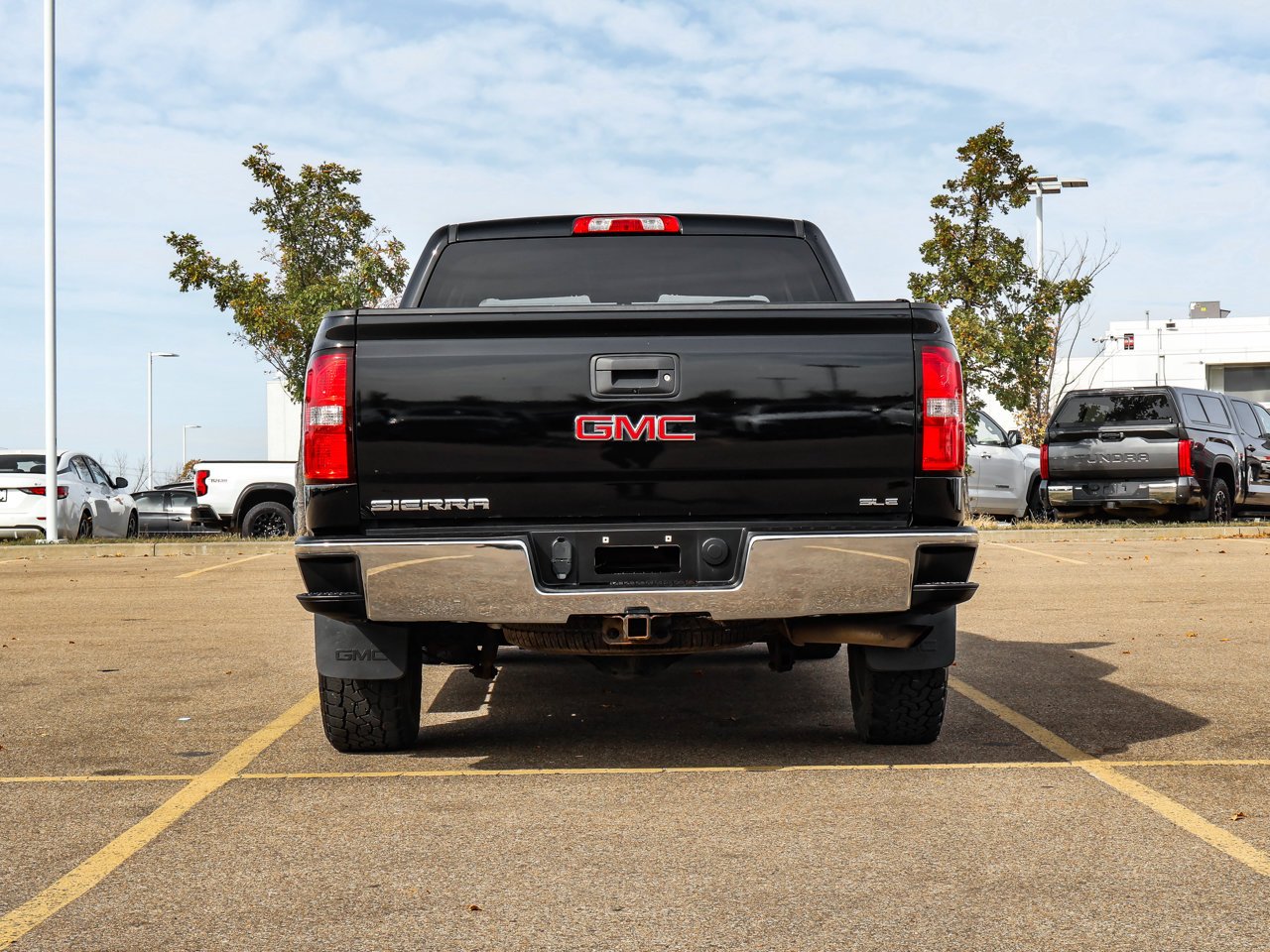 2017 GMC Sierra 1500 4WD Crew Cab 143.5 SLE Black Sherwood Park - photo #6