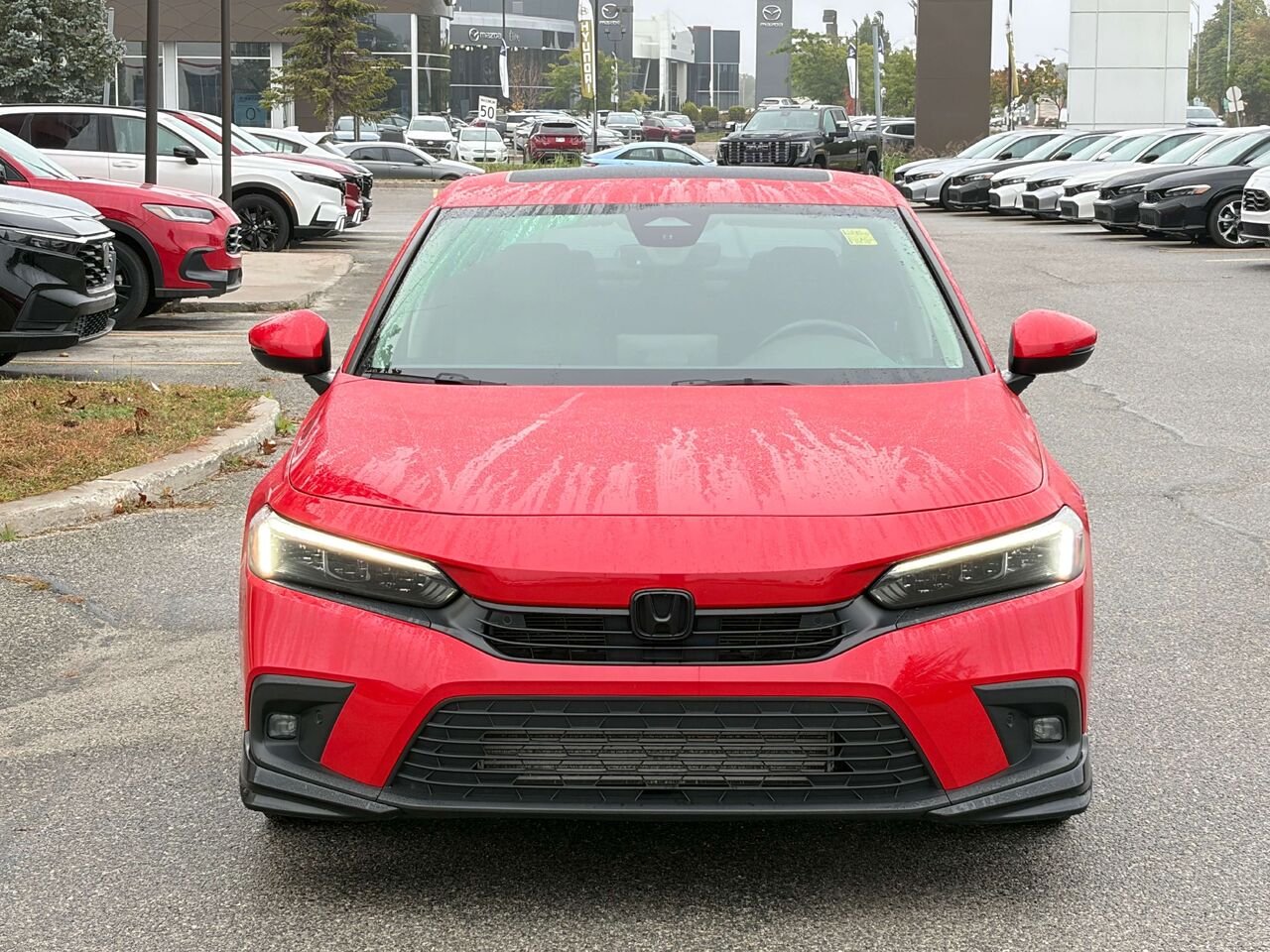 Honda Civic Touring 2022 Rouge Gatineau - photo #1