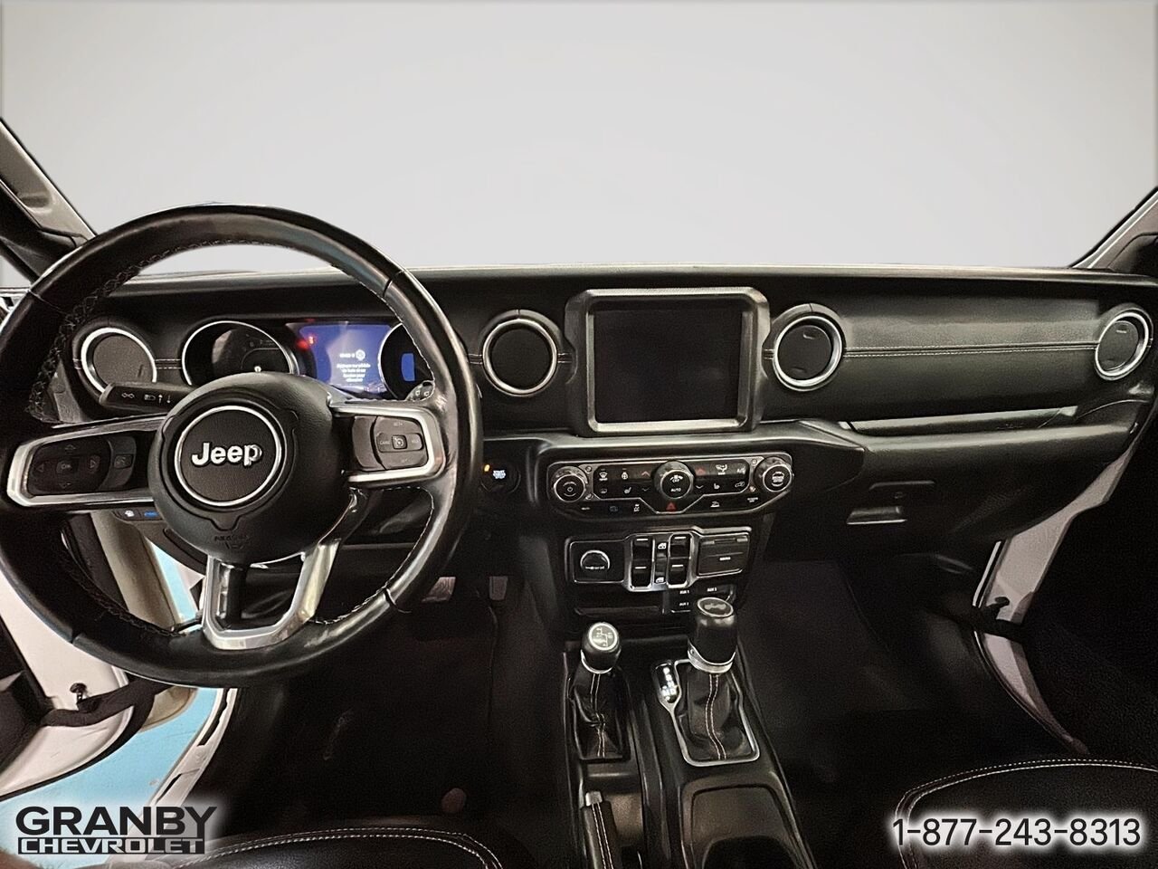 Jeep Wrangler 4xe Unlimited Sahara | 26-0776A 2022 Blanc Granby - photo #11
