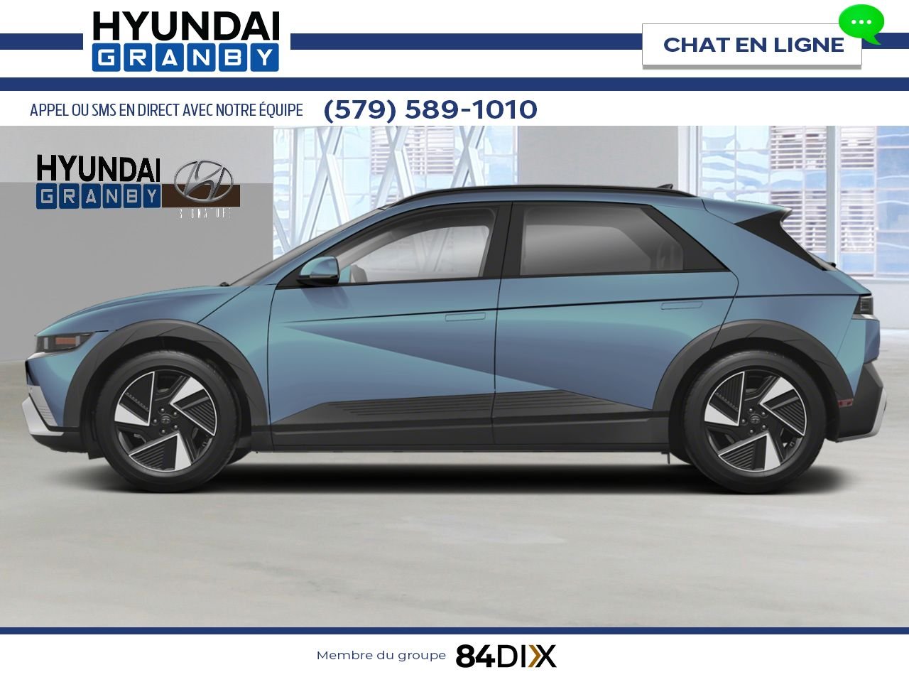 HYUNDAI IONIQ 5 2026 Sarcelle numérique Granby - photo #1