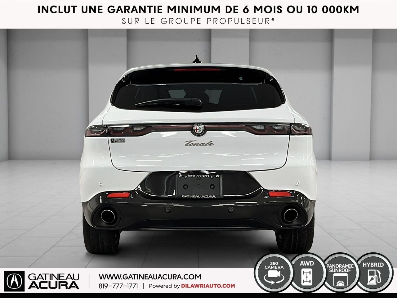 2024 Alfa Romeo Tonale Veloce PHEV AWD White Ottawa & Gatineau - photo #15