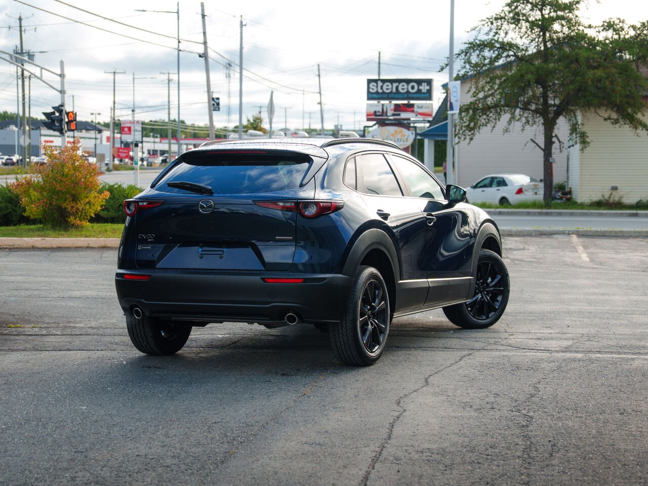 MAZDA CX-30 26133 | GS TI 2026 Bleu cristal foncé mica Val-d'Or - photo #4