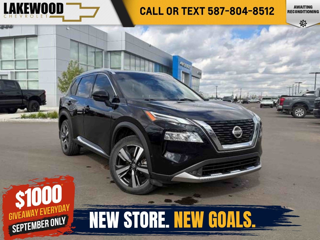 2021 Nissan Rogue AWD Platinum Black Sherwood Park - photo #0