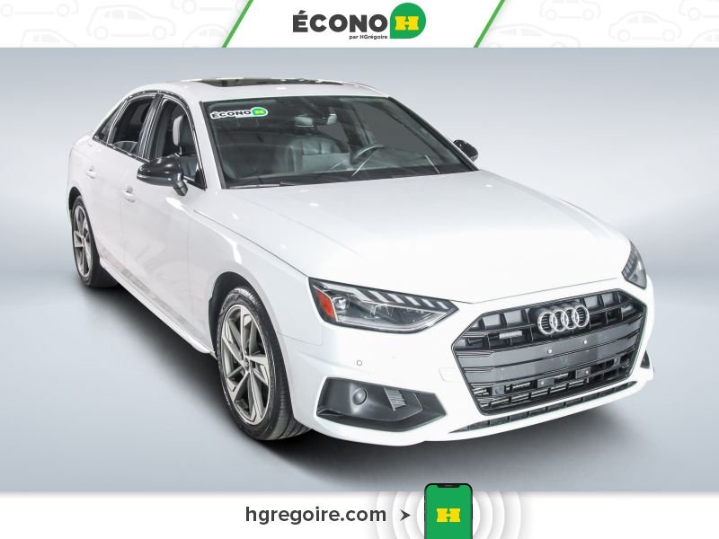2022 Audi A4 White Saint-Eustache - photo #0