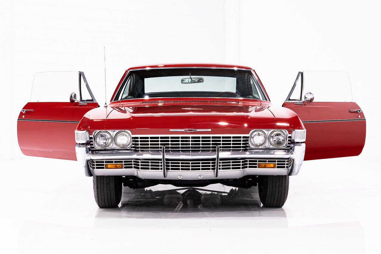 Chevrolet Impala Match N# L72 427/425 4spd 4.56gear Org Bill Of Sale | PRIX EN USD 1968 Rouge Montréal - photo #31